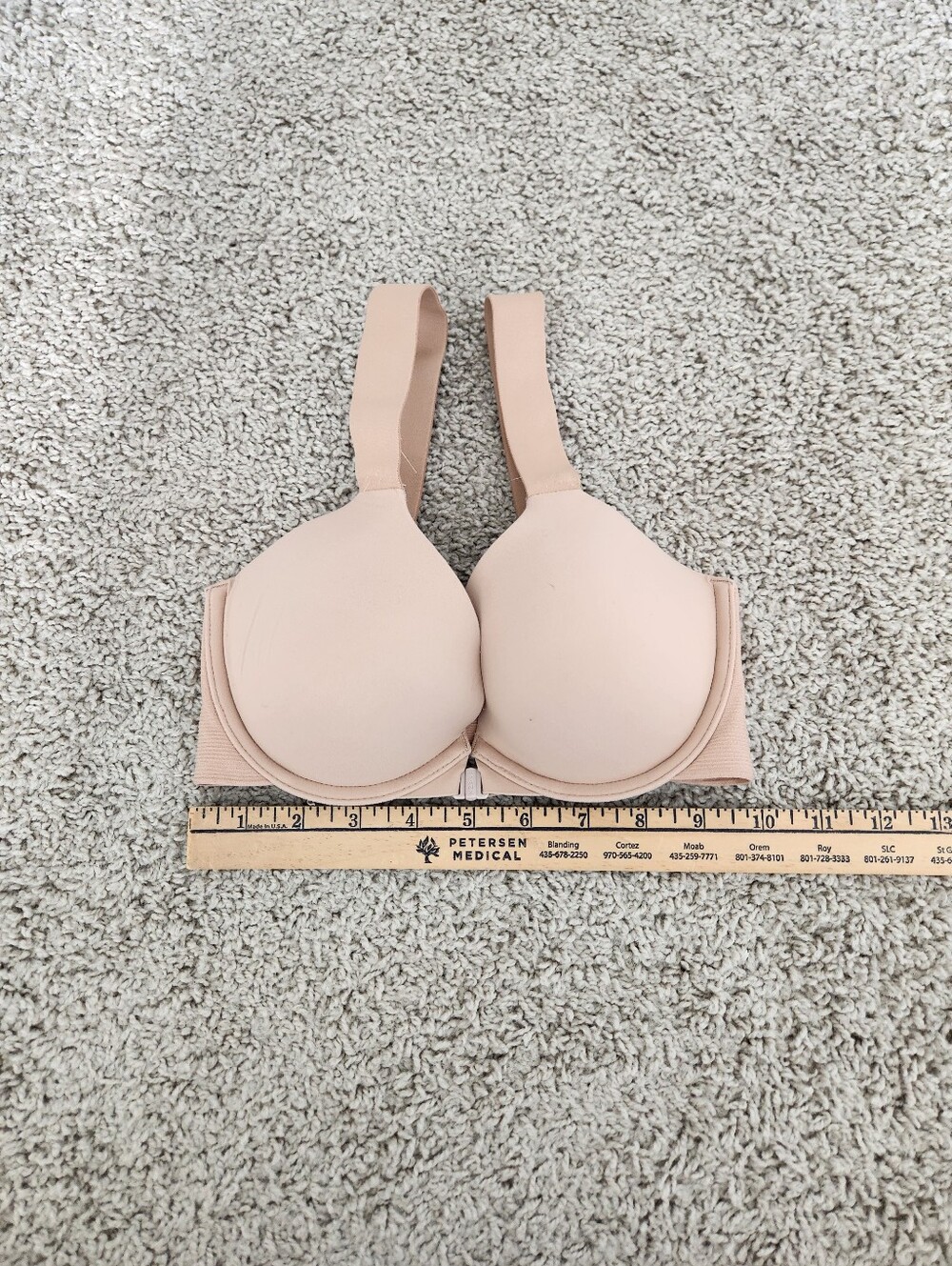 SPANX Bra Llelujah Underwire Front Close Full Coverage Bra Size 32C - Picture 6 of 8